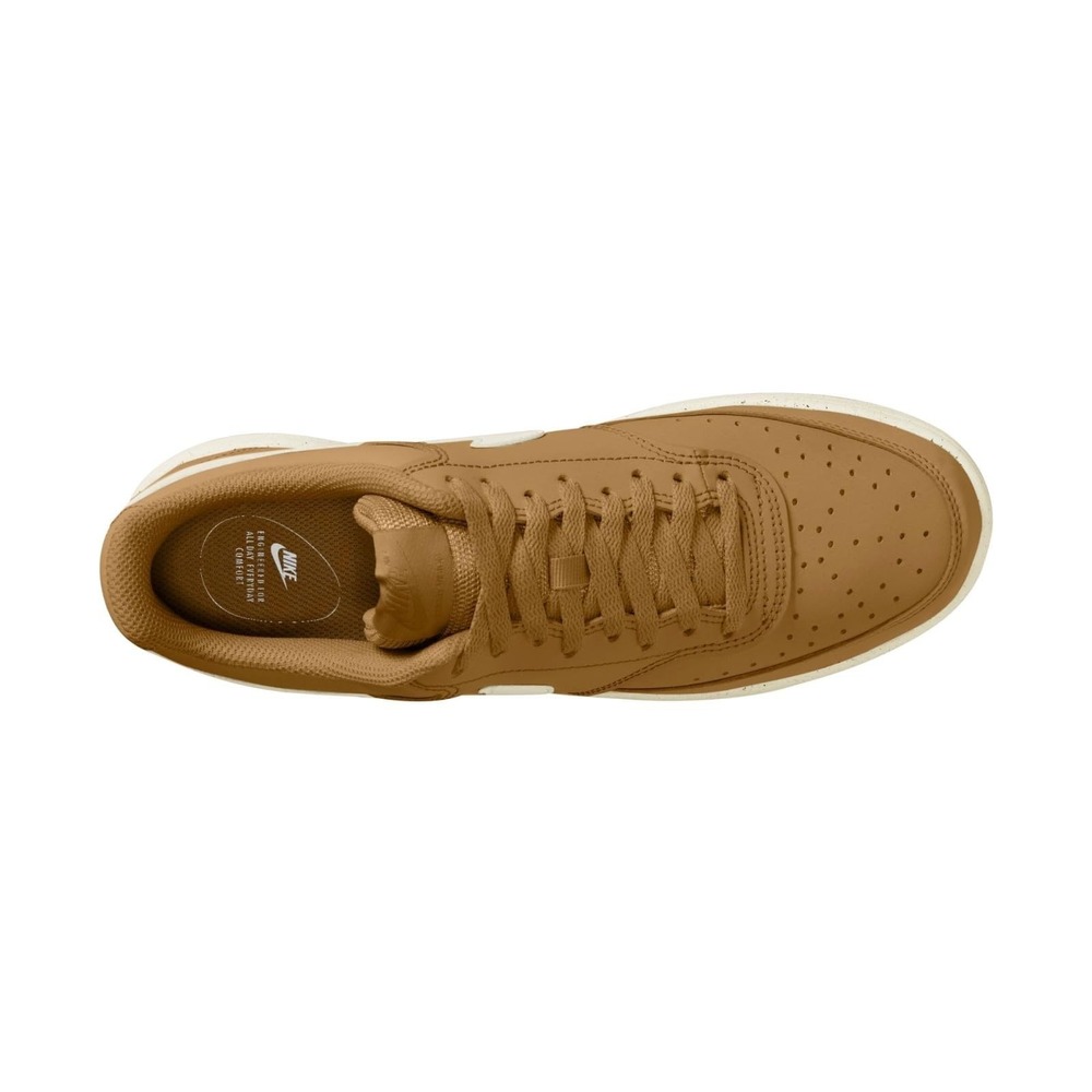 Nike Court Vision Low Men's Shoes Wheat Sail Size 11.5 Sneakers New With Box - Picture 7 of 9